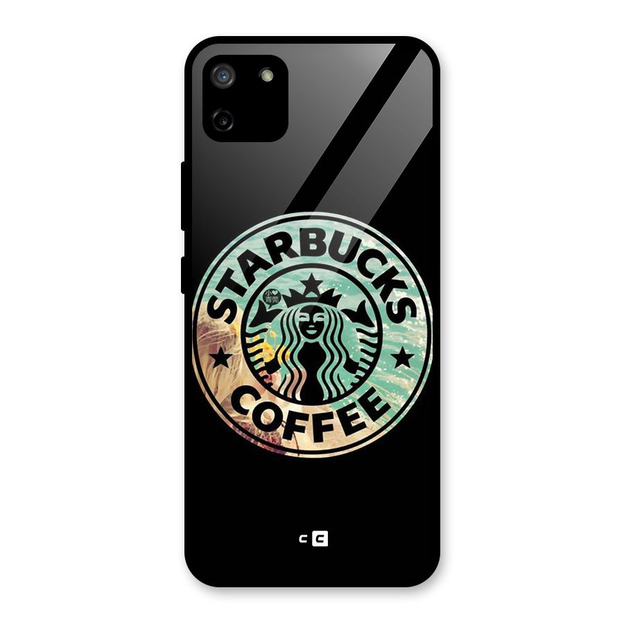 Coffee StarBucks Glass Back Case for Realme C11