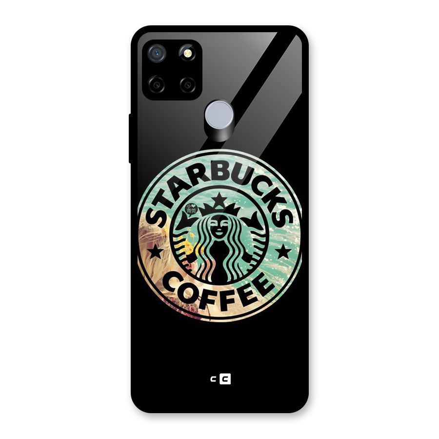 Coffee StarBucks Glass Back Case for Realme C12