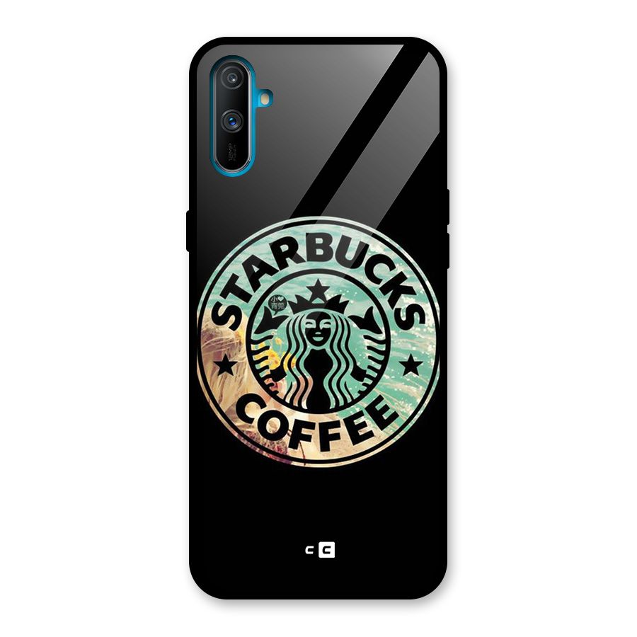 Coffee StarBucks Glass Back Case for Realme C3