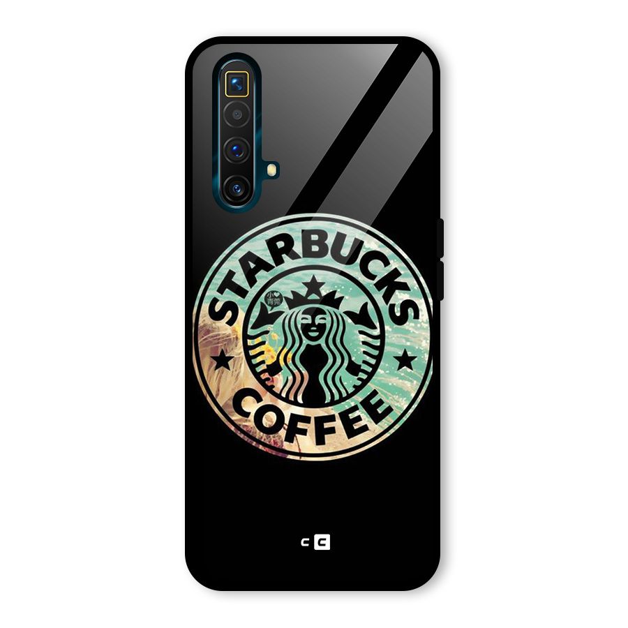 Coffee StarBucks Glass Back Case for Realme X3