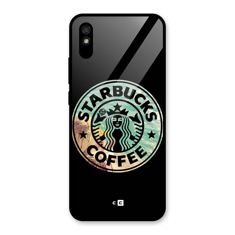 Coffee StarBucks Glass Back Case for Redmi 9A