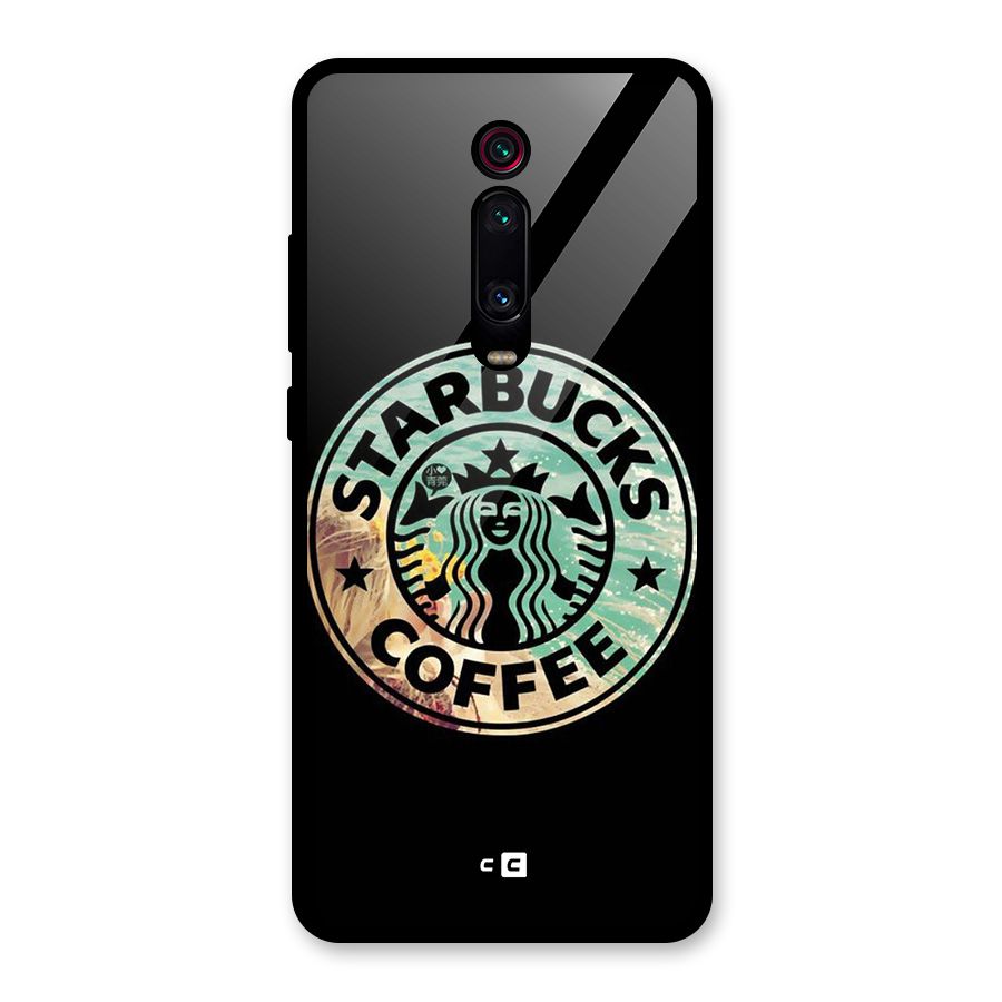Coffee StarBucks Glass Back Case for Redmi K20