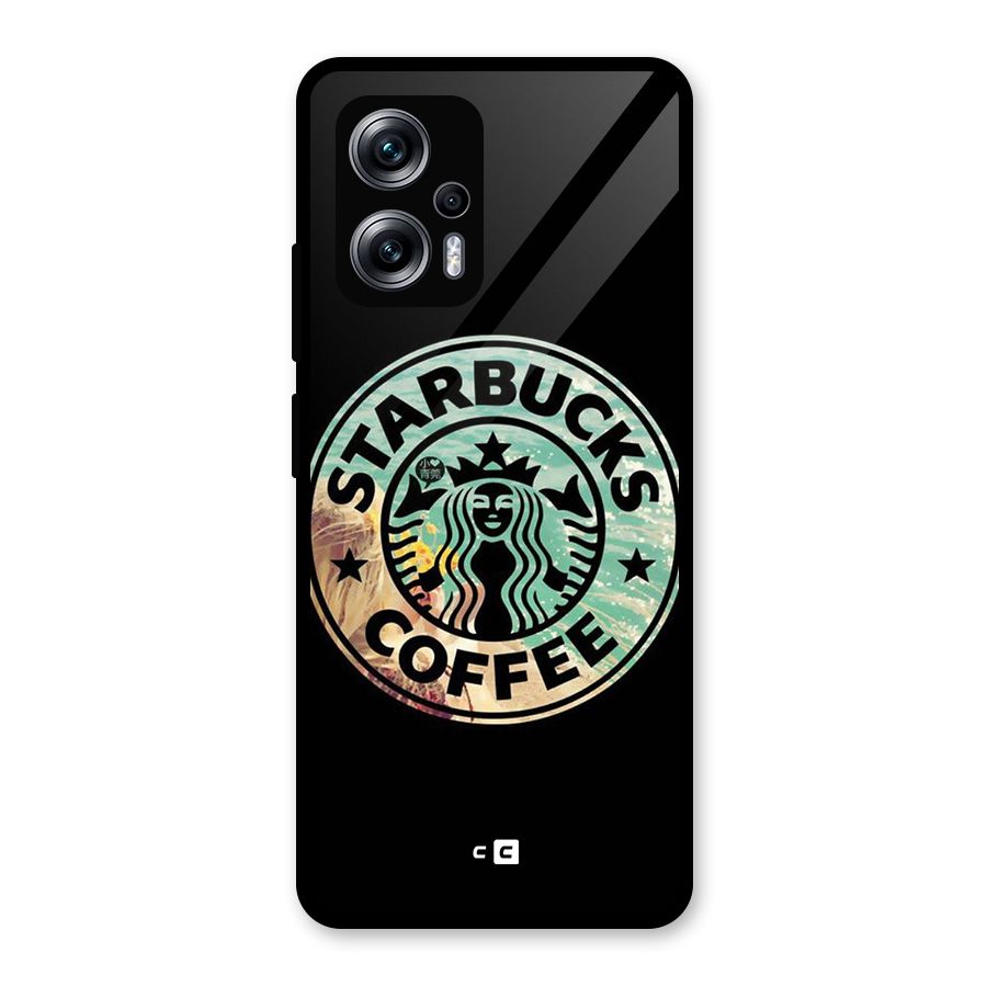 Coffee StarBucks Glass Back Case for Redmi K50i