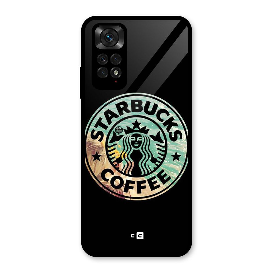 Coffee StarBucks Glass Back Case for Redmi Note 11