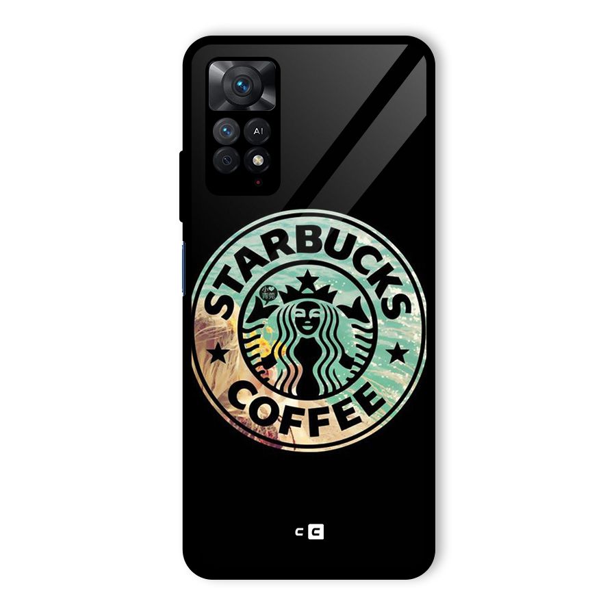 Coffee StarBucks Glass Back Case for Redmi Note 11 Pro Plus 5G