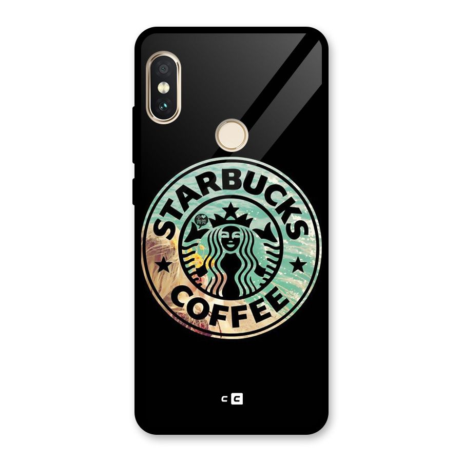 Coffee StarBucks Glass Back Case for Redmi Note 5 Pro