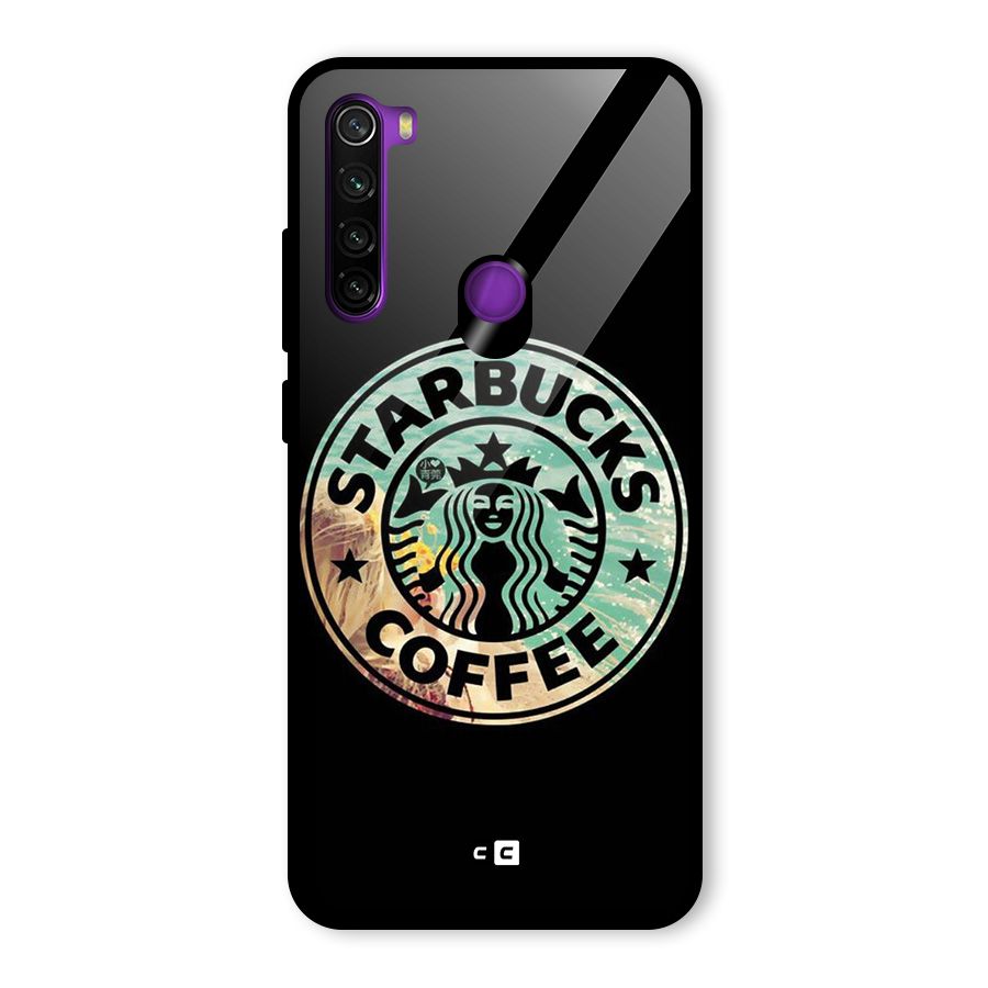 Coffee StarBucks Glass Back Case for Redmi Note 8
