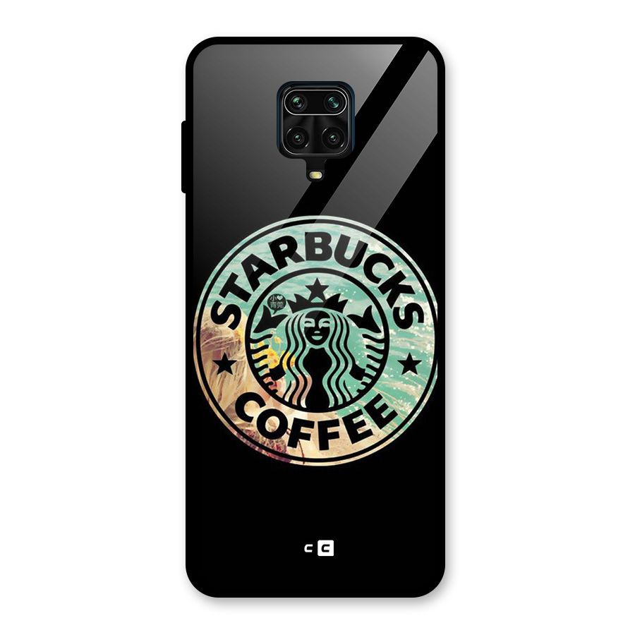 Coffee StarBucks Glass Back Case for Redmi Note 9 Pro