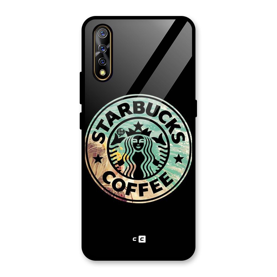 Coffee StarBucks Glass Back Case for Vivo S1