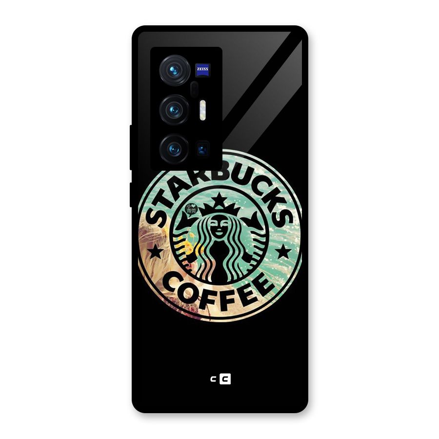 Coffee StarBucks Glass Back Case for Vivo X70 Pro Plus