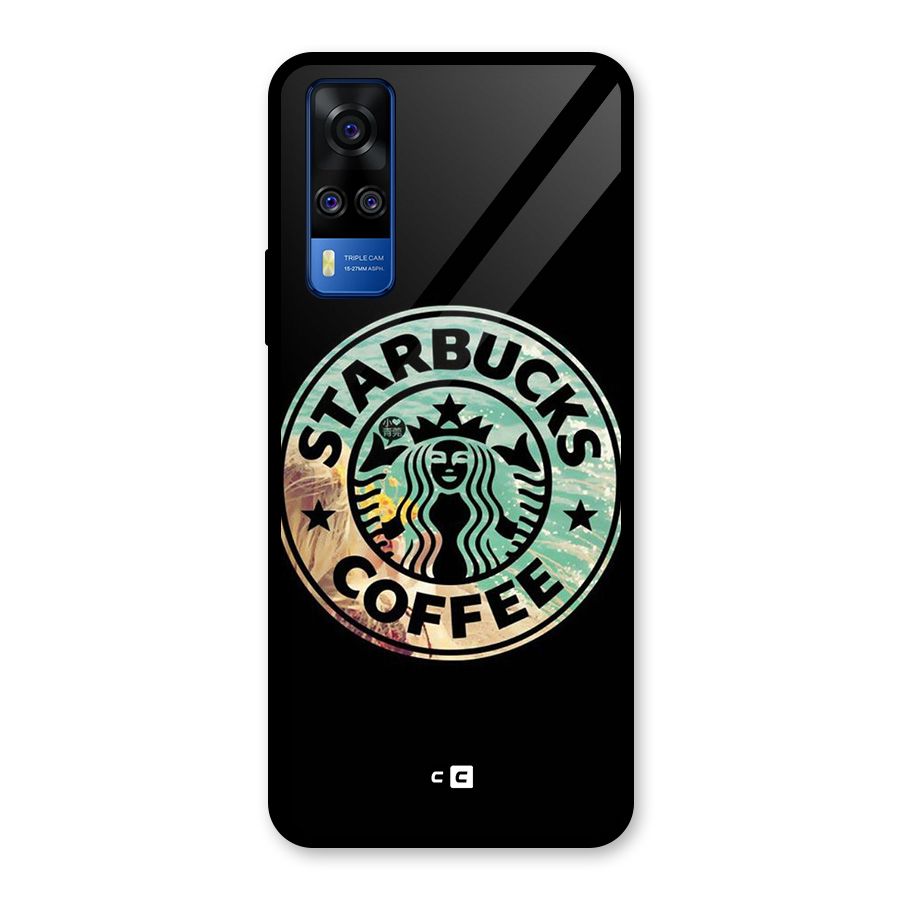 Coffee StarBucks Glass Back Case for Vivo Y31