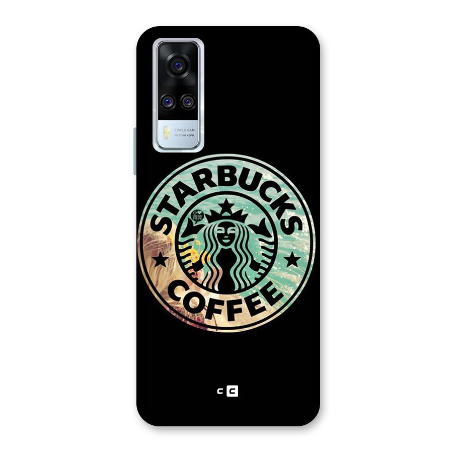 Coffee StarBucks Glass Back Case for Vivo Y51