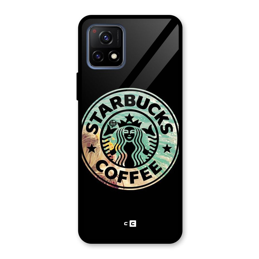 Coffee StarBucks Glass Back Case for Vivo Y72 5G