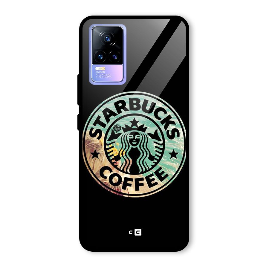 Coffee StarBucks Glass Back Case for Vivo Y73