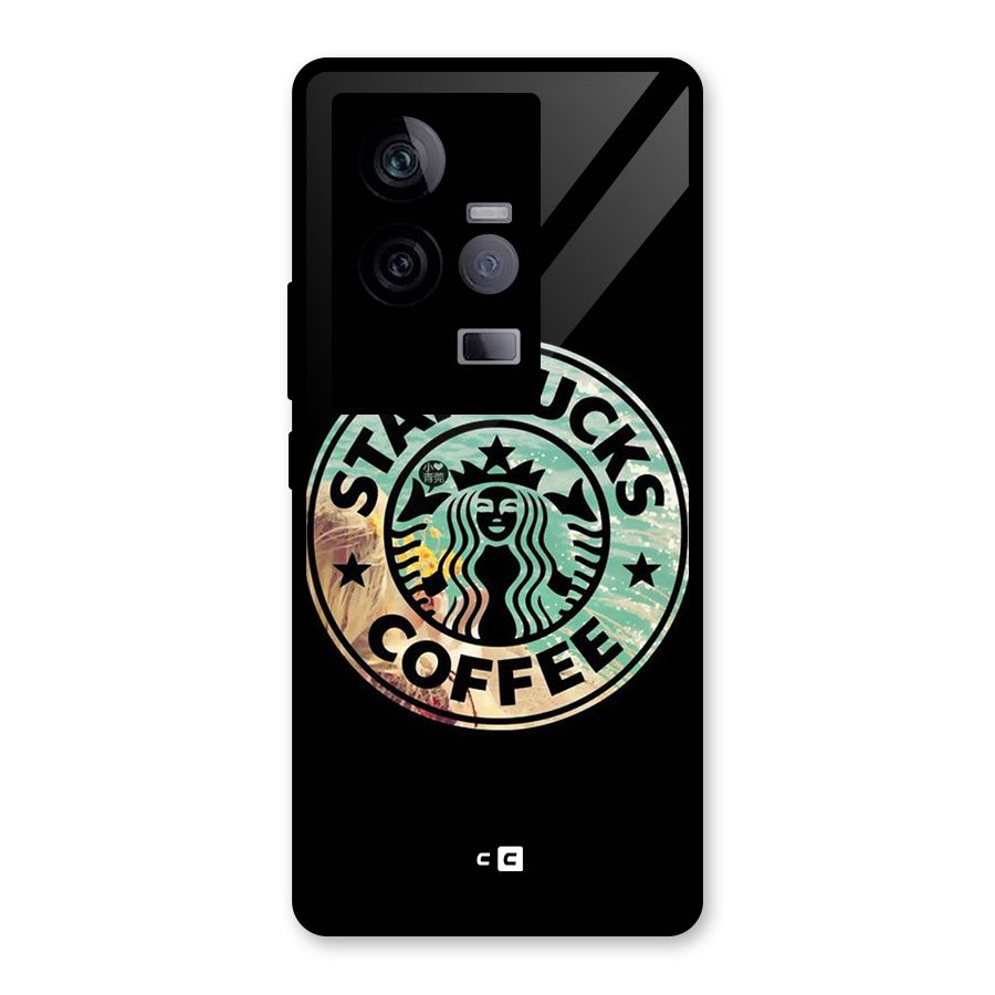 Coffee StarBucks Glass Back Case for Vivo iQOO 11 5G