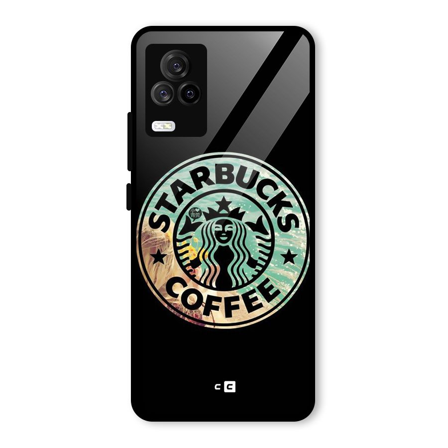Coffee StarBucks Glass Back Case for Vivo iQOO 7 Legend 5G