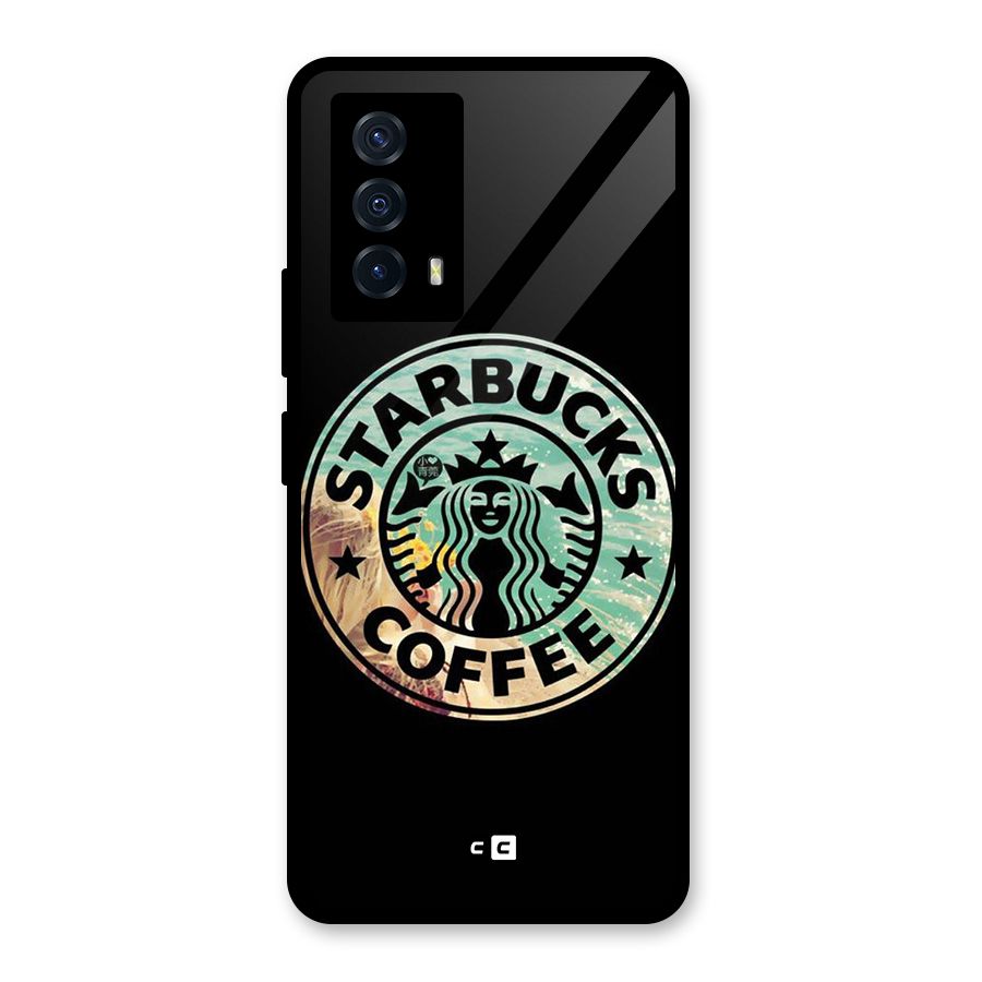 Coffee StarBucks Glass Back Case for Vivo iQOO Z5