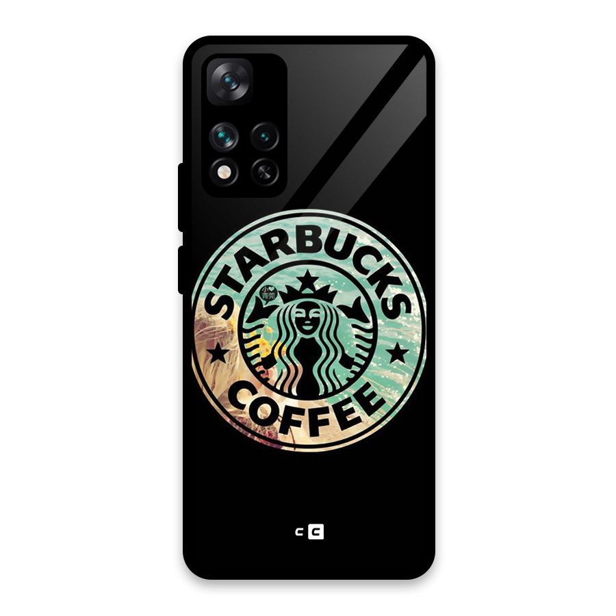 Coffee StarBucks Glass Back Case for Xiaomi 11i 5G