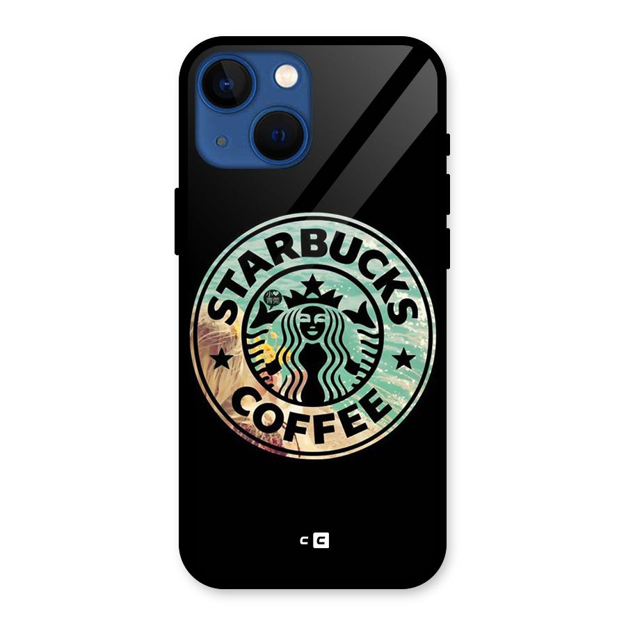 Coffee StarBucks Glass Back Case for iPhone 13 Mini