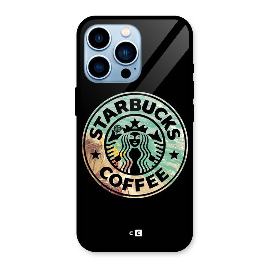Coffee StarBucks Glass Back Case for iPhone 13 Pro