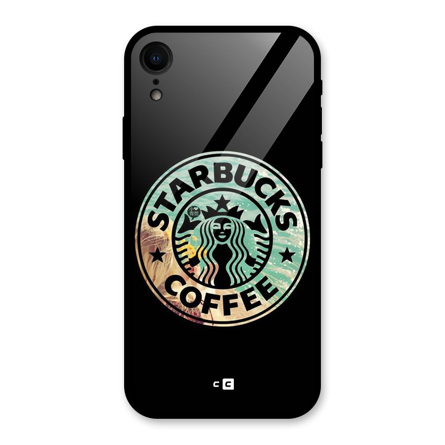 Coffee StarBucks Glass Back Case for iPhone XR