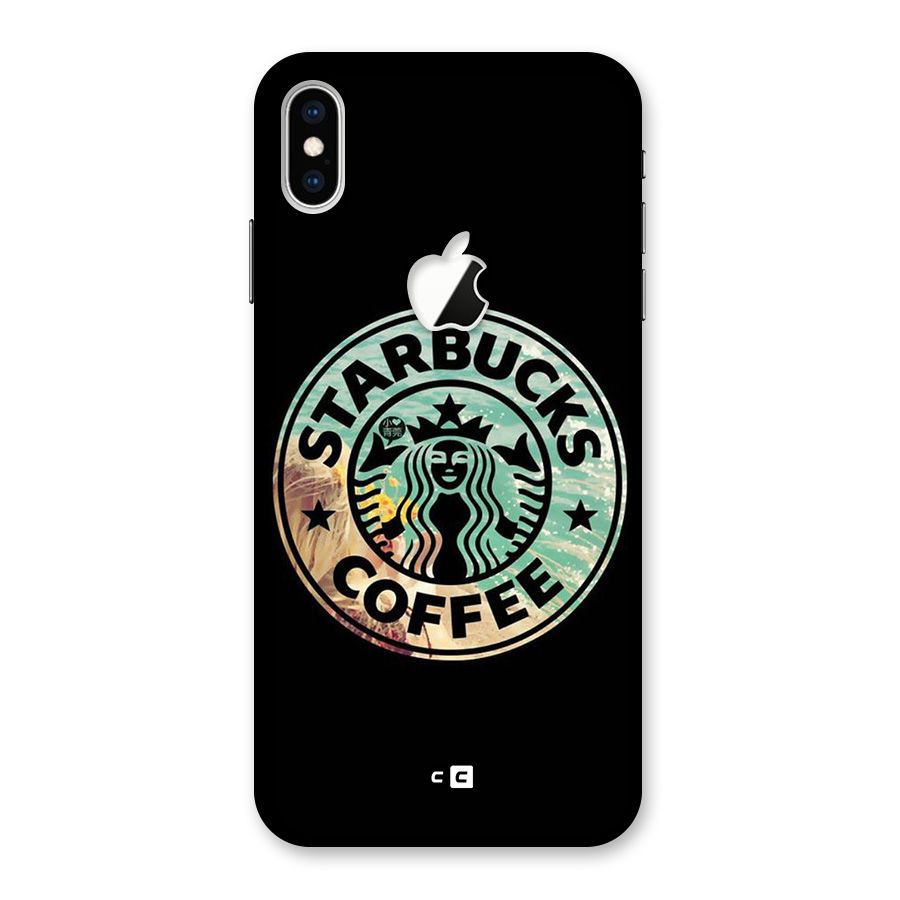 Coffee StarBucks Back Case for iPhone XS Max Apple Cut