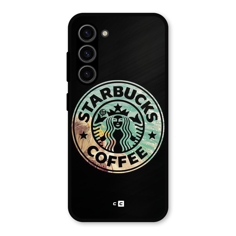 Coffee StarBucks Metal Back Case for Galaxy S23