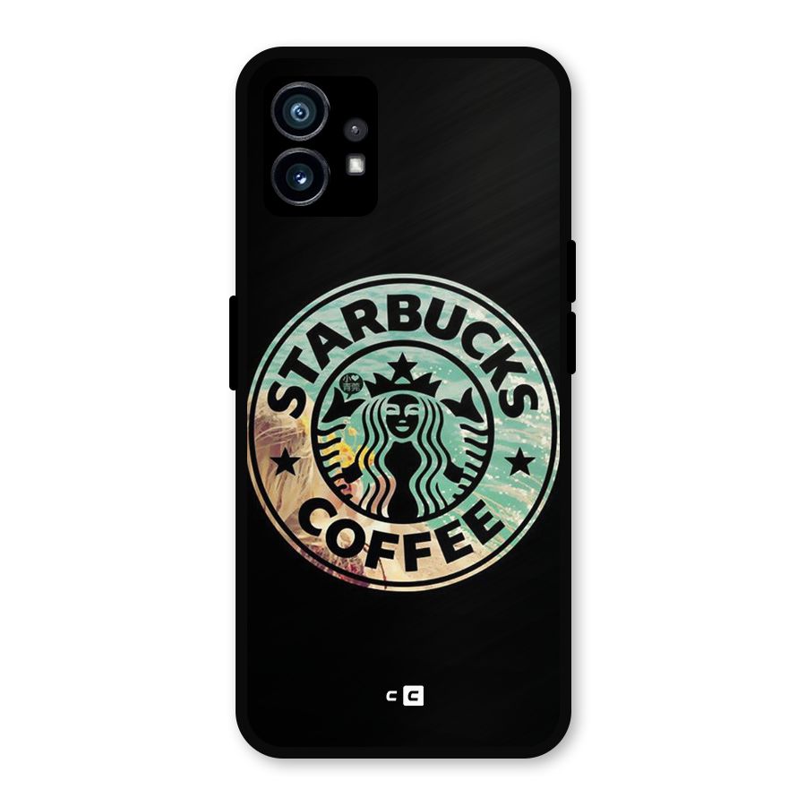 Coffee StarBucks Metal Back Case for Nothing Phone 1