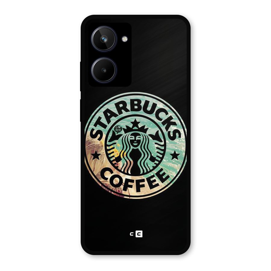 Coffee StarBucks Metal Back Case for Realme 10