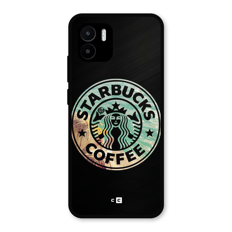 Coffee StarBucks Metal Back Case for Redmi A2