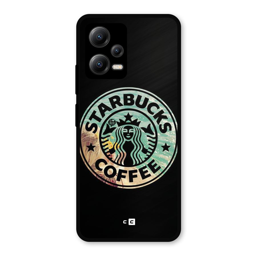 Coffee StarBucks Metal Back Case for Redmi Note 12 5G