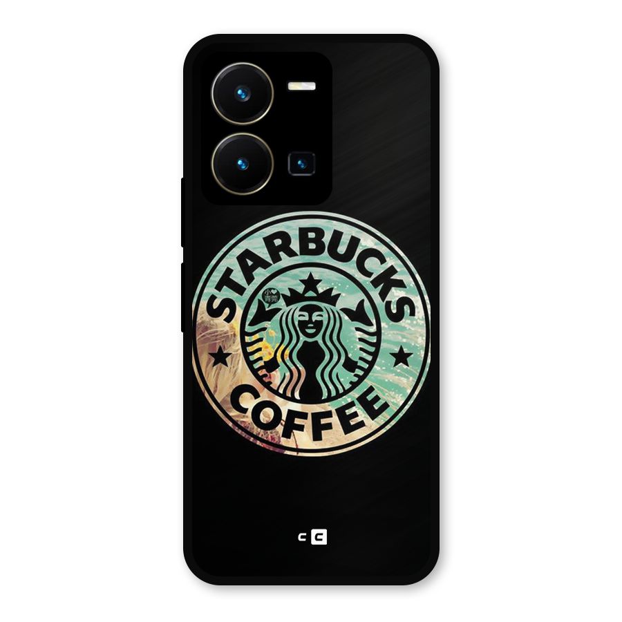 Coffee StarBucks Metal Back Case for Vivo Y35