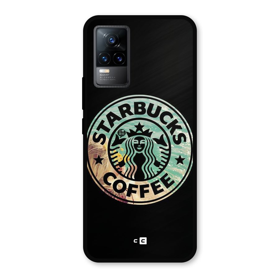 Coffee StarBucks Metal Back Case for Vivo Y73