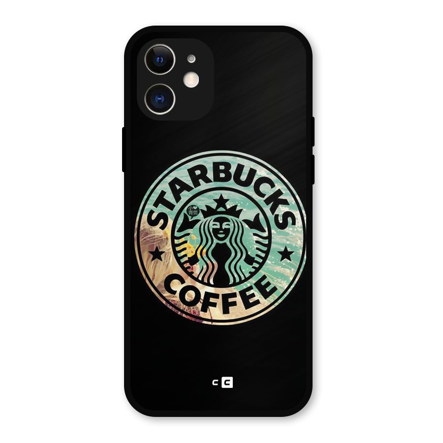 Coffee StarBucks Metal Back Case for iPhone 12