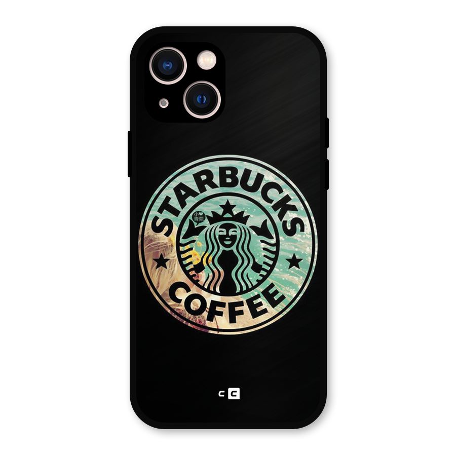Coffee StarBucks Metal Back Case for iPhone 13