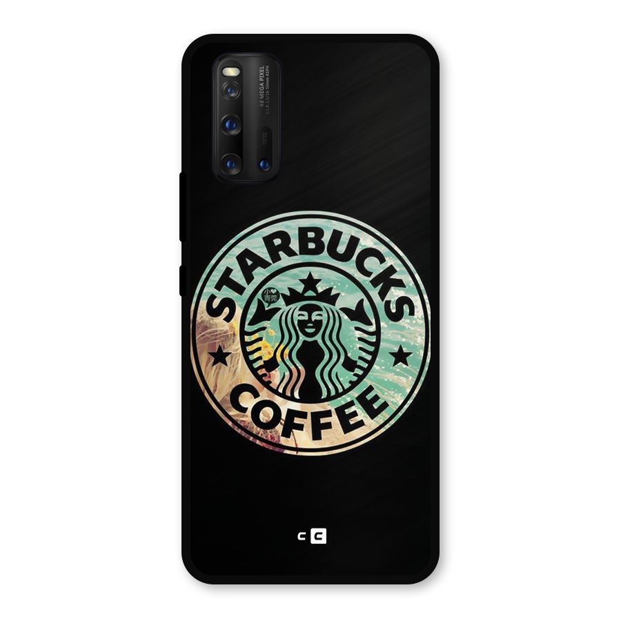 Coffee StarBucks Metal Back Case for iQOO 3
