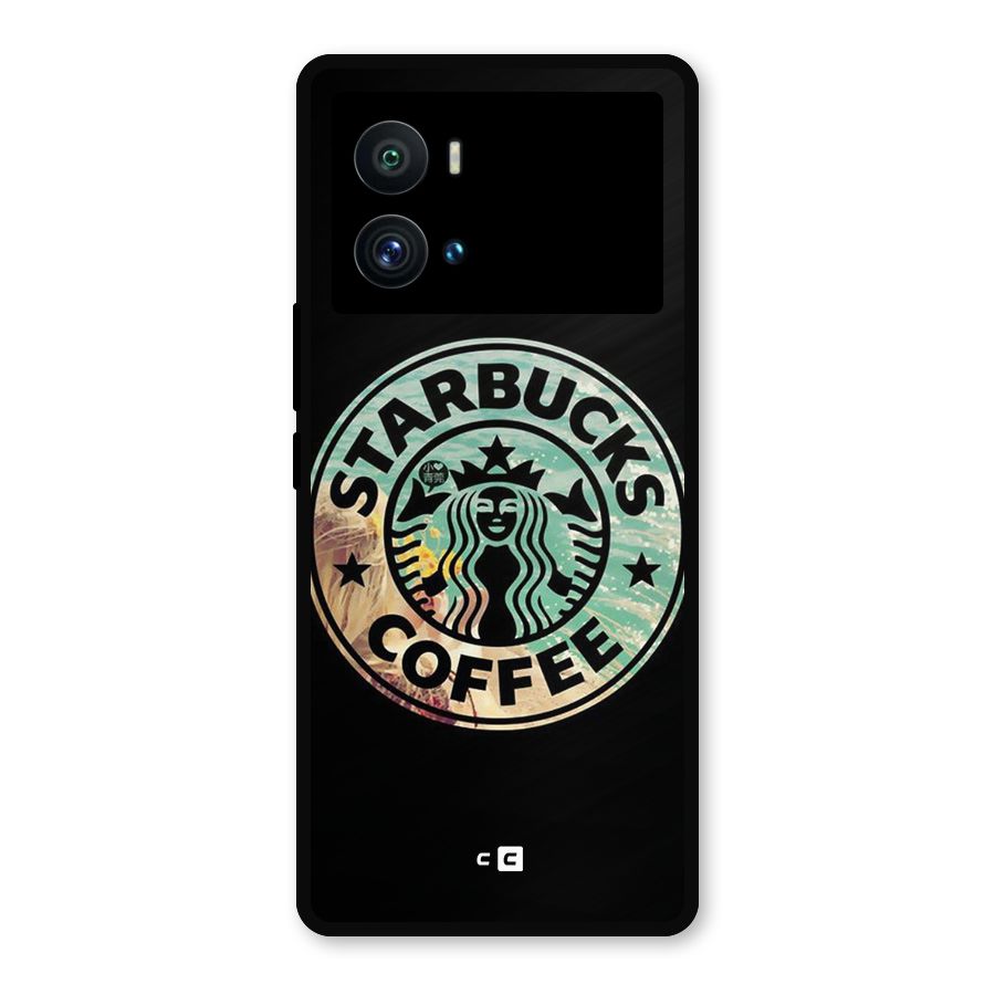 Coffee StarBucks Metal Back Case for iQOO 9 Pro