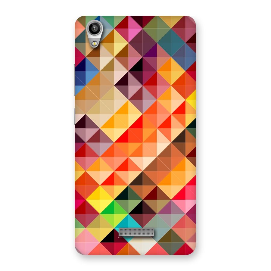 Colorful Cubes Back Case for Lava-Pixel-V1