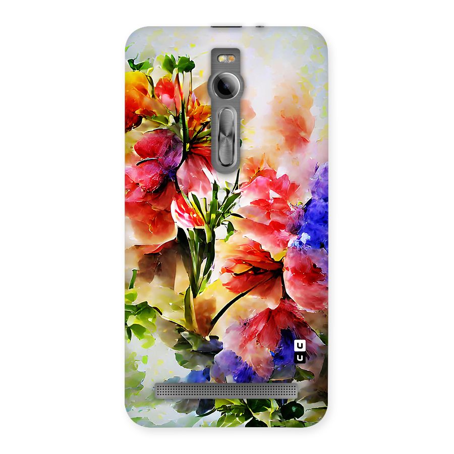 Colorful Flowers Fine Art Back Case for Asus Zenfone 2