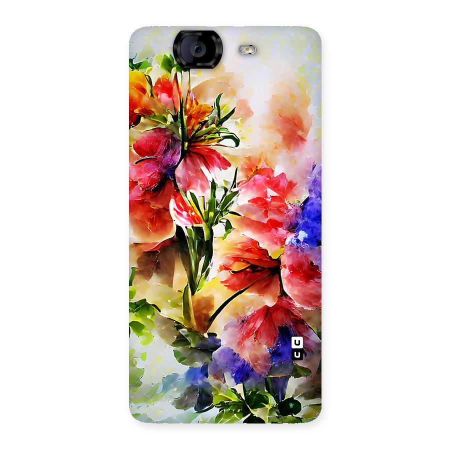 Colorful Flowers Fine Art Back Case for Canvas Knight A350