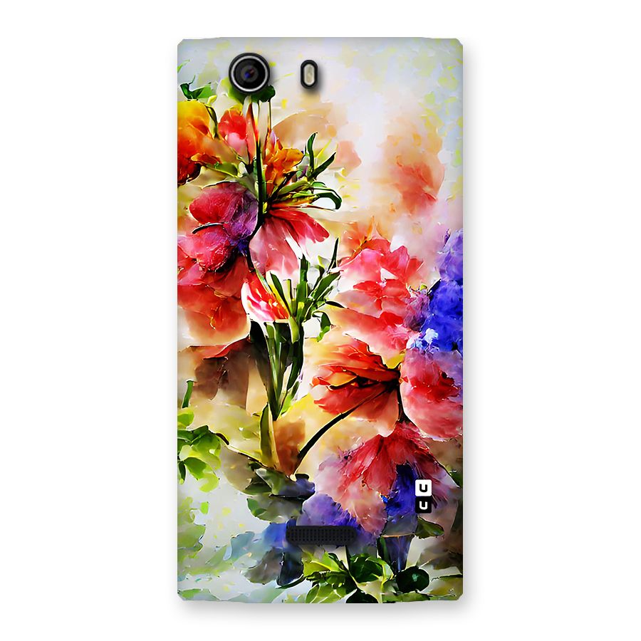 Colorful Flowers Fine Art Back Case for Canvas Nitro 2 E311