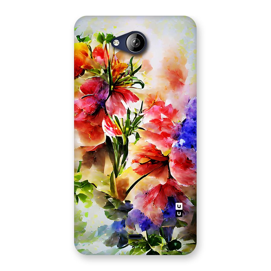 Colorful Flowers Fine Art Back Case for Canvas Play Q355