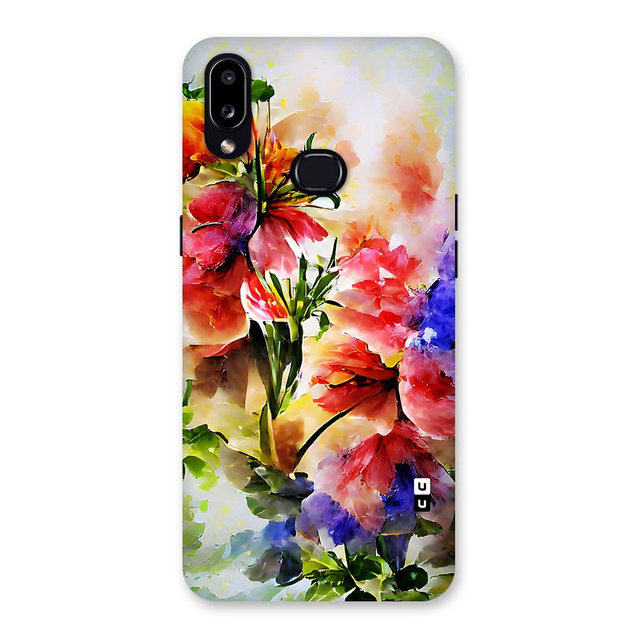 Colorful Flowers Fine Art Back Case for Galaxy A10s