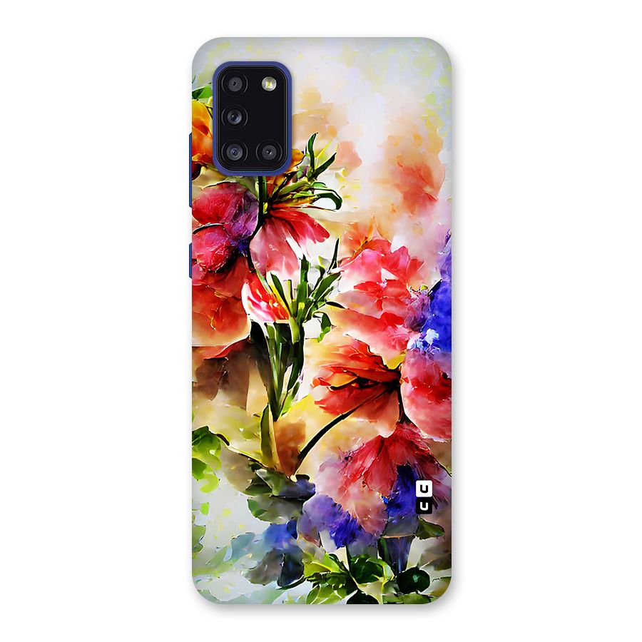 Colorful Flowers Fine Art Back Case for Galaxy A31