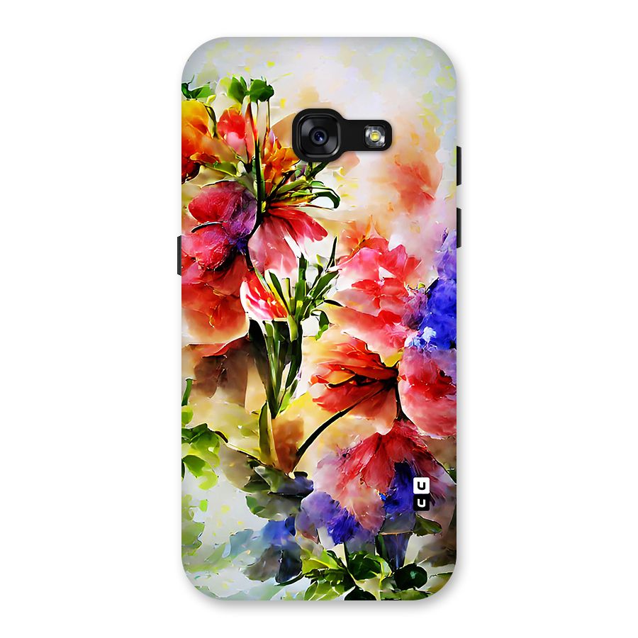 Colorful Flowers Fine Art Back Case for Galaxy A3 (2017)