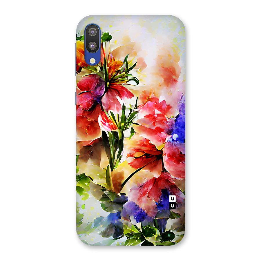 Colorful Flowers Fine Art Back Case for Galaxy M10