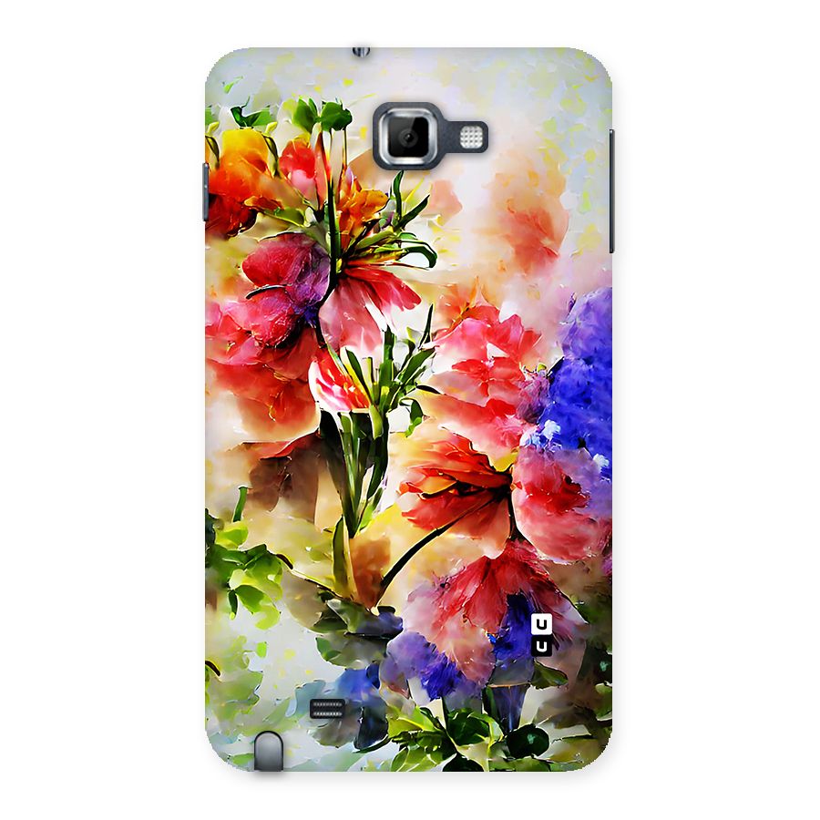 Colorful Flowers Fine Art Back Case for Galaxy Note