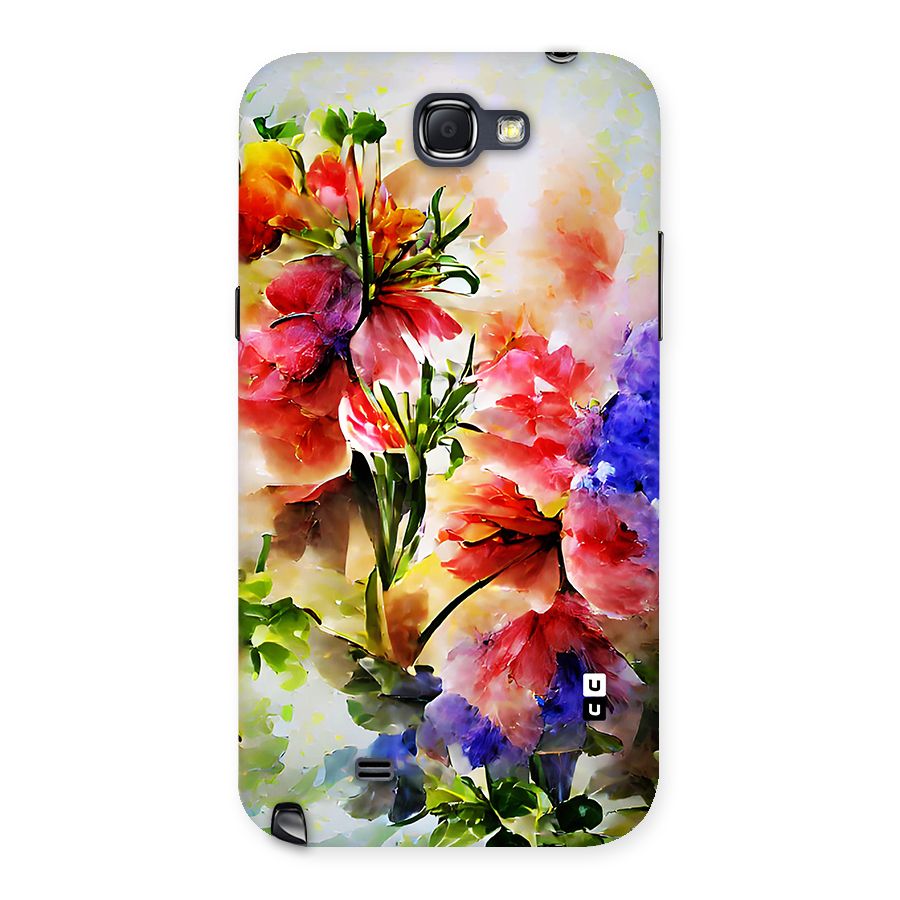 Colorful Flowers Fine Art Back Case for Galaxy Note 2