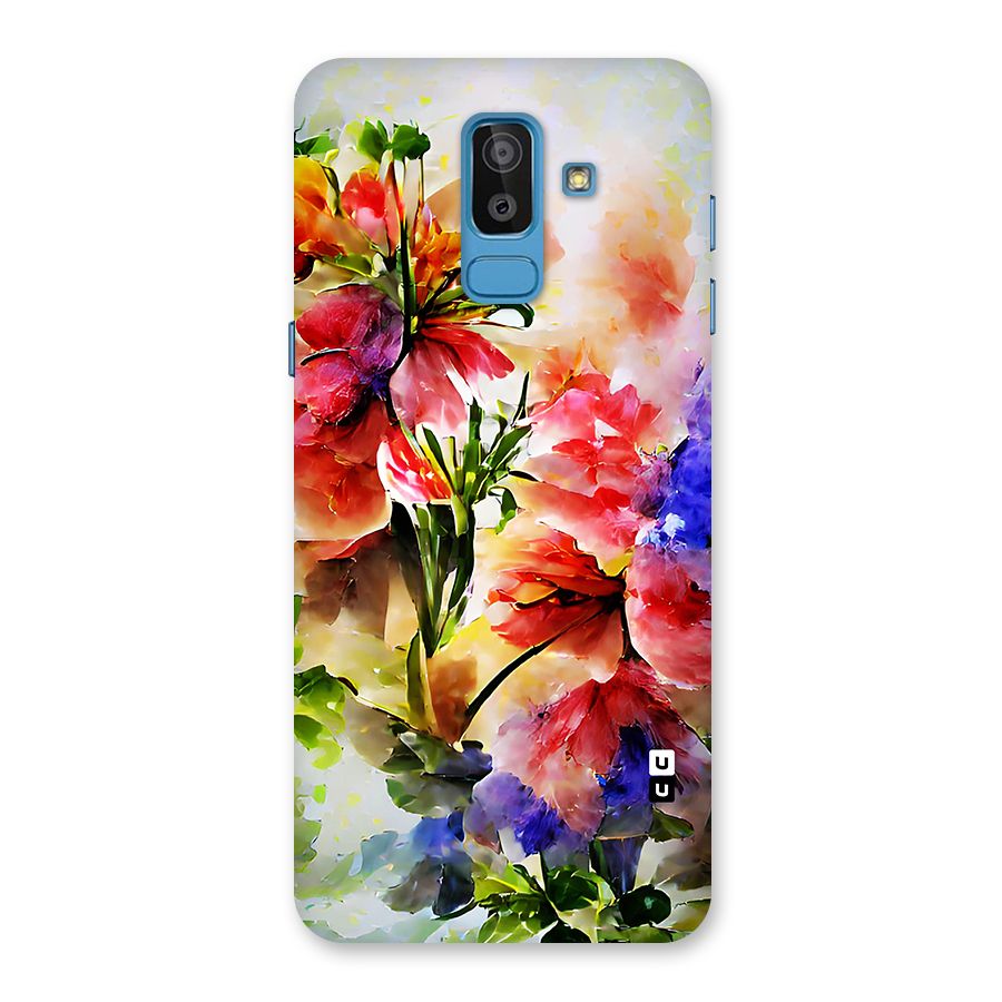Colorful Flowers Fine Art Back Case for Galaxy On8 (2018)