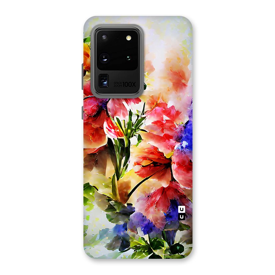 Colorful Flowers Fine Art Back Case for Galaxy S20 Ultra